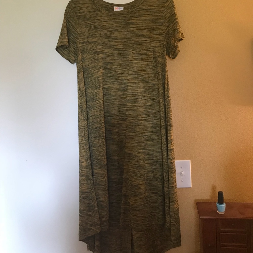 Carly high low dress